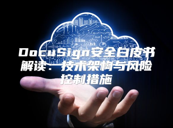 DocuSign安全白皮書解讀：技術架構與風險控制措施