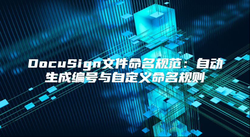 DocuSign文件命名規(guī)范：自動(dòng)生成編號(hào)與自定義命名規(guī)則